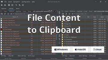 New File from Clipboard #filemanager #files #clipboard