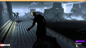 world at war custom zombie map: subway part 1