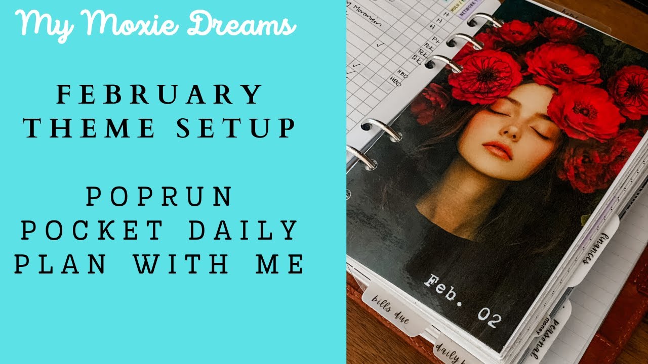 Тема февральского планирования | Планирование на 2026 год | Карманный ежедневник PopRun | Карманн...
