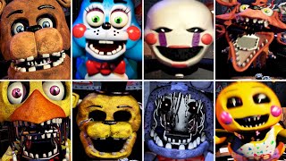 Five Nights at Freddy's 2 - All Jumpscares