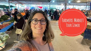 Exploring the Vibrant İzmir Farmers Market | Fresh Flavors | 4K Original Sound