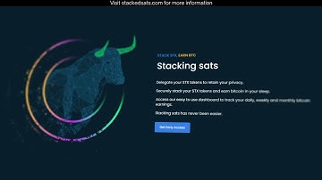 Stackedsats  | Stacks 2.0 Launch
