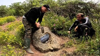 We opened the rock safe and couldn't believe it when we saw the treasure!!!