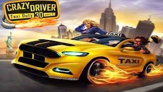 Crazy Driver Taxi Duty 3D 2 - Android Gameplay HD screenshot 5