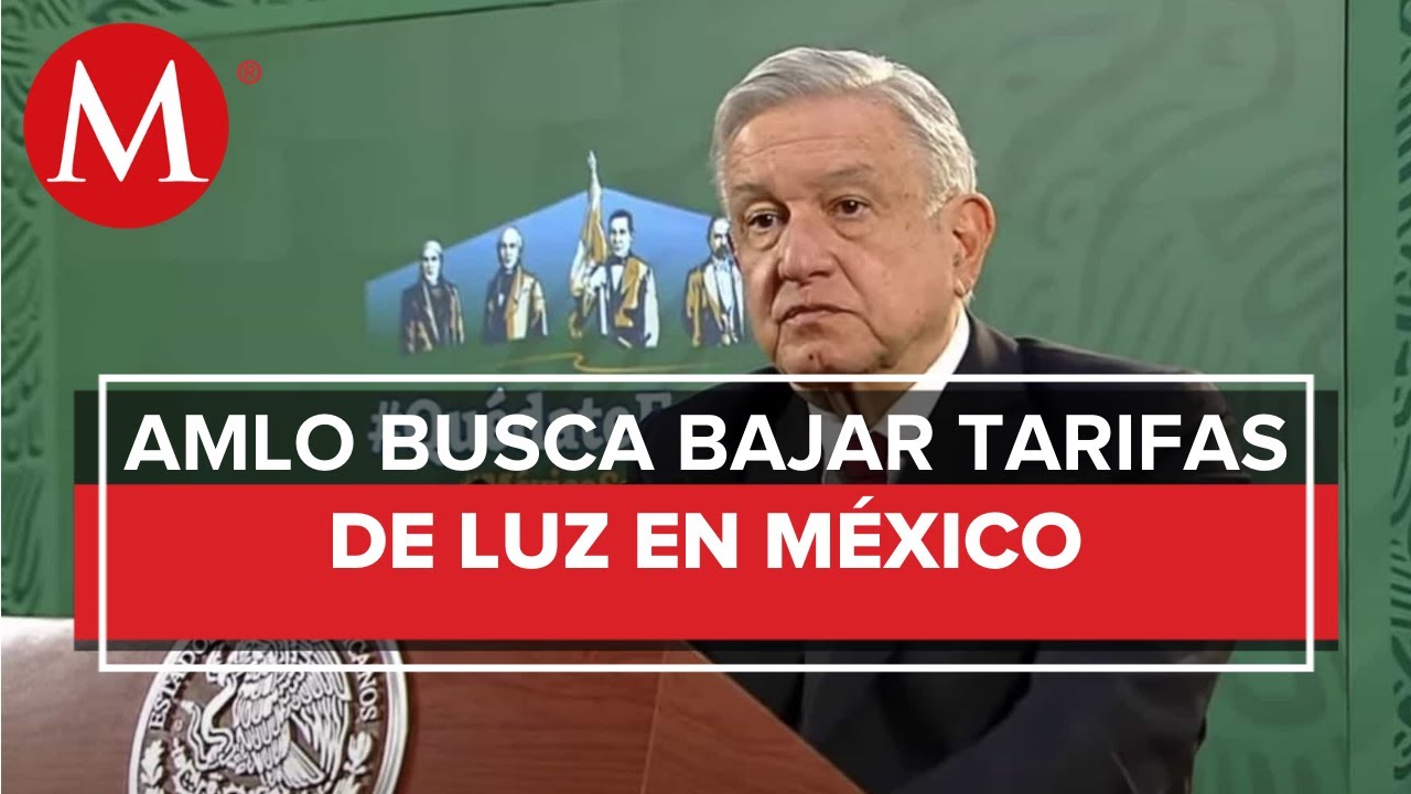 AMLO descarta modificar iniciativa de reforma a la Ley de la Industria ...