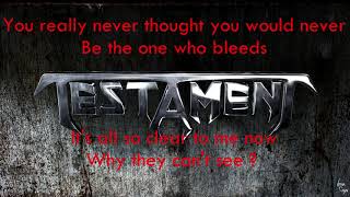 TestAment - The Ritual W/Lyrics