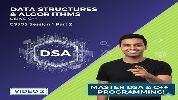 02  Data Structures & Algorithms CS505 Session 1 Part 2