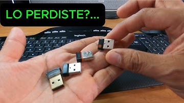 Recuperar Teclado o Mouse si se te perdio tu Usb receptora Key de marca Logitech!!!...Suscríbete!!!