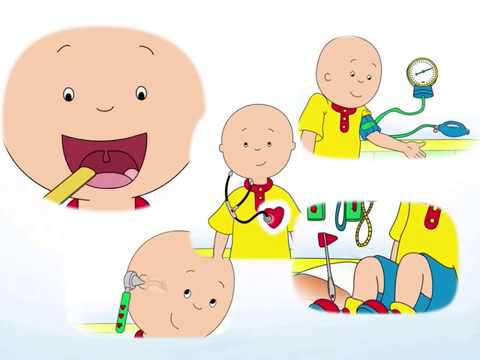 Caillou Check-Up Gameplay Walkthrough Game for Kids iOS Android