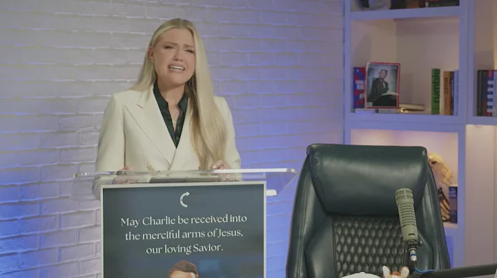 Charlie Kirk's widow speaks for first time since husband's assassination