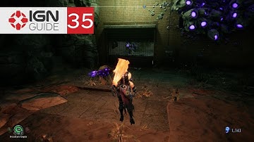 Darksiders 3 Walkthrough - Festering Pool - Purple Stone Bomb Puzzle