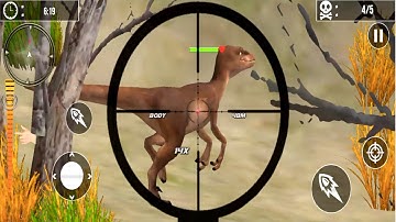 Wild Dino Hunting Simulator -- Android Gameplay Part #4