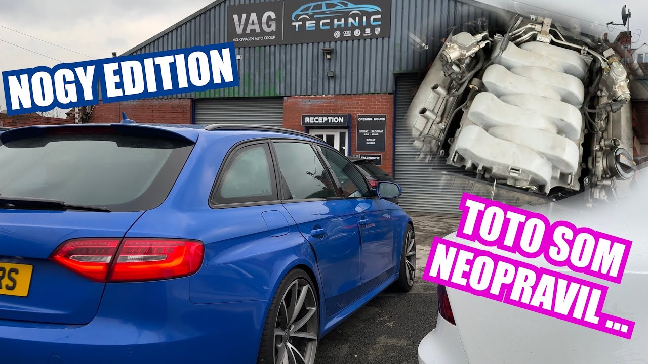Audi S5 V8 ktorú som neopravil , RS4 v NOGY edition a kontaktovali nás z Porsche ! 