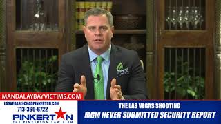 Vegas Shooting Lawsuits – Investigation – MGM Security Report – BREAKOUT: Pinkerton Law