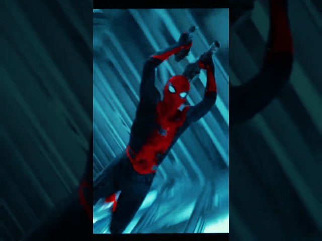 SPIDERMAN x TOM HOLLAND - ONE MORE RIDE EDIT // Spidey’s Epic Showdown: 8D Action Edit! // Marvel || class=