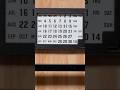 Daily Calendar Puzzle Solution — Monday the 16th of March