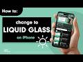 How to change Liquid Glass | New iOS 26.1 iPhone