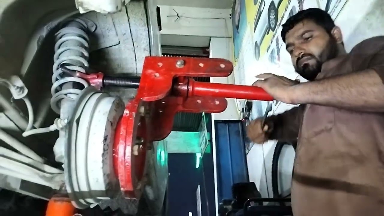 carry dube ke camber aur land ka tarika#pak #wheel #alignment #sahiwal #03038401687