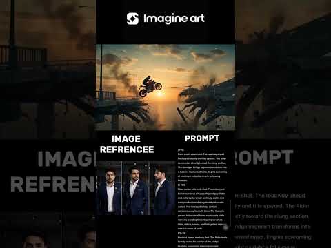 This Bridge Battle Looks Like a Hollywood Movie 🎬🔥 | Made using ImagineArt #imagineart