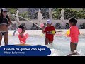 Guerra de globos con agua people of palladium CMU