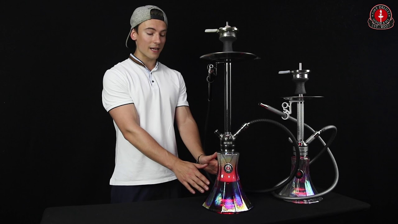 Die erste AMY DELUXE CARBON SHISHA IST DA!!!