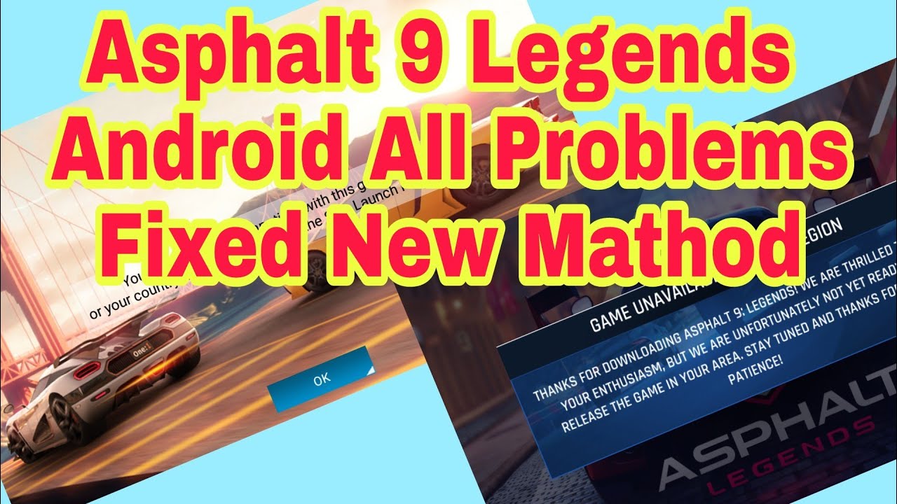 How to Download & Install Asphalt 9 on Android (No Country Restriction) -  New Updated Method! - Gadget Gig