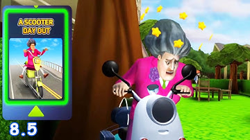 Scary Teacher 3D New Update 8.5 A Scooter Day out