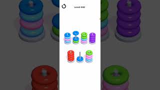 Hoop Stack - Color Puzzle Game Level 440