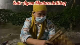 Cara Ibu Membawa Sate Ayam Madura Keliling
