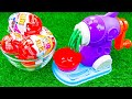Satisfying Video l How To Playdoh Noddles Machine Make Rainbow Pasta with Color Surprise Eggs ASMR