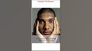 Fantastic Tim Duncan !