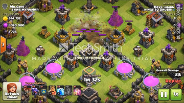 1 Million Elixir Loot !! Th 9 - Crystal League || Dragon Attack - COC EXPERT