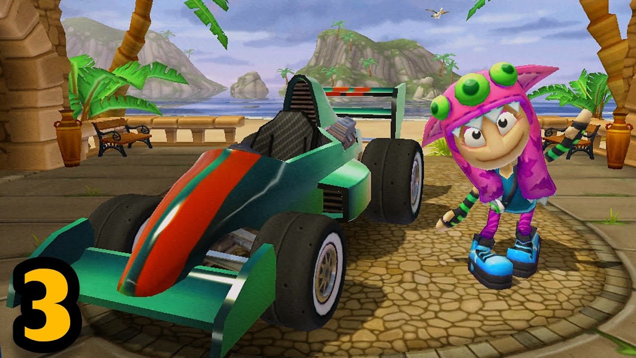 بيتش باجي كينج 2 العب الجزء 3# Beach Buggy Racing 2 GamePlay ...