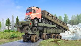 Military Trucks DOMINATE Extreme River Crossings with CRAZY Capabilities screenshot 5