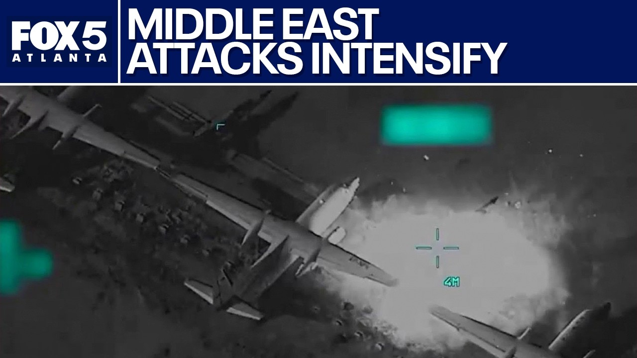 Attacks intensify as conflict spans 14 countries | FOX News - YouTube