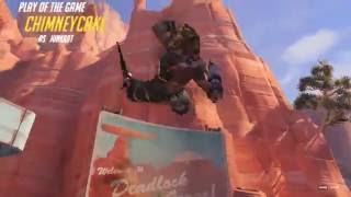 Overwatch: Junkrat quintuple kill. POTG