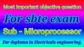 Most Important objective of Microprocessor.