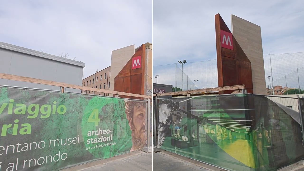Metro C - Porta Metronia 17/06/2025 #PortaMetronia #MetroCRoma #archeostazione #AmbaAradamIpponio