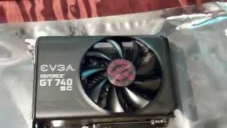 EVGA GeForce GT 740 2GB Super Clocked GDDR5 128-Bit Dual DVI mHDMI Graphics  Cards 02G-P4-3747-KR