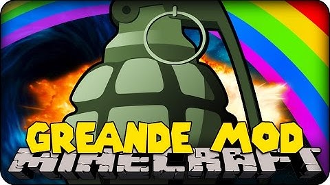 Minecraft Mods - GRENADE MOD! ( EPIC EXPLOSIONS  - Mod Showcase)