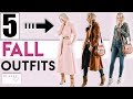 Fall Lookbook | Featuring 5 Outfit Ideas!