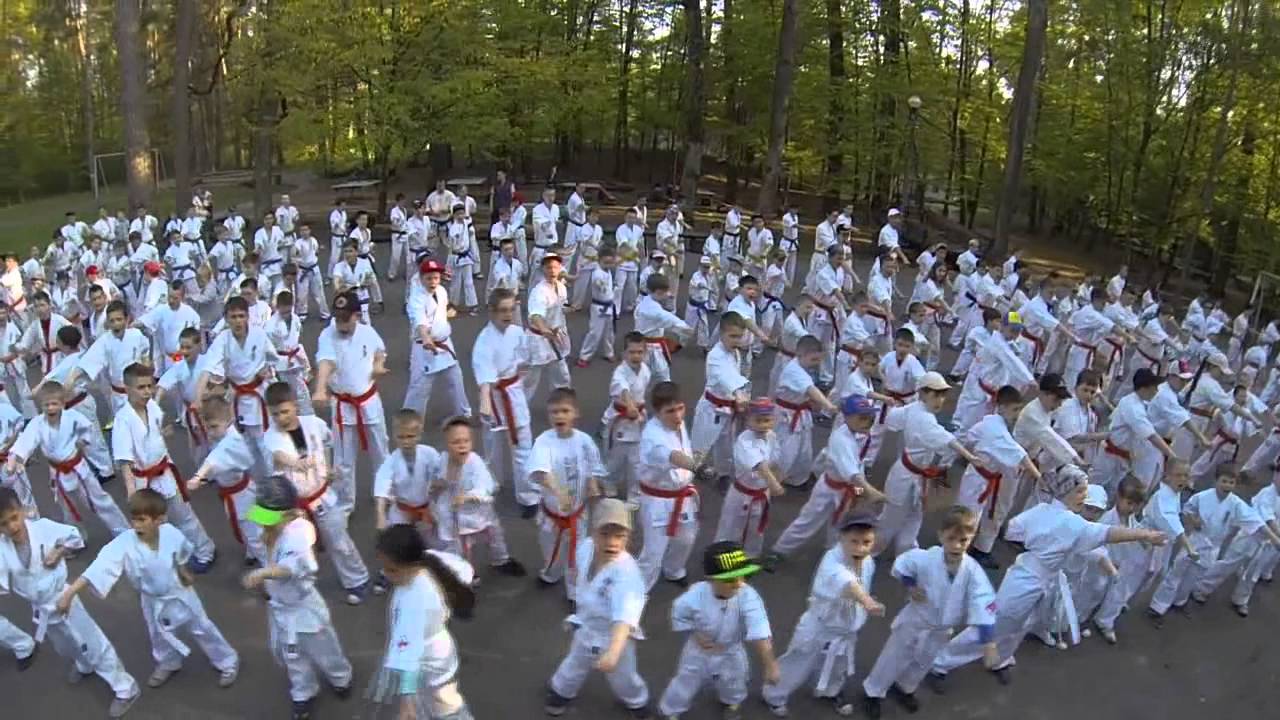 Школа выживания 2015 Киокушинкай КАРАТЕ - YouTube