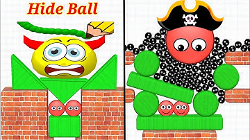 👺 Hide Ball brain teaser games 🆚 Draw to smash (save the doge) 2048 Gameplay android, iOS part 25