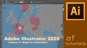 Creating Maps in Adobe Illustrator 2020
