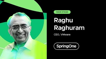 Raghu Raghuram at SpringOne 2021