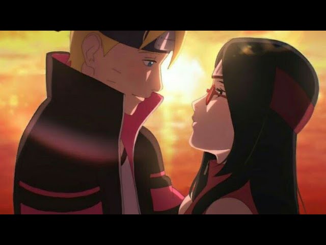 Boruto × Sarada - 🍥☀ 🤝 🔩🥗 Watching Romance Movies Be