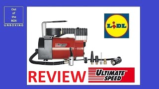 Wedstrijd Niet genoeg stapel UltimateSpeed Mini Compressor UMK 10 C2 REVIEW (Lidl 10 bar 12V) - YouTube