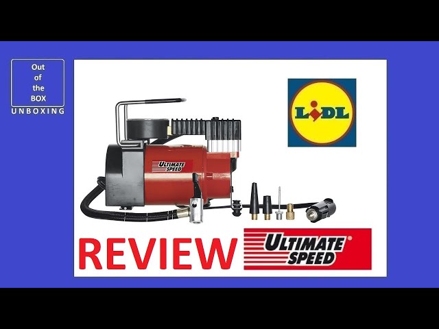 UltimateSpeed Mini Compressor UMK 10 C2 REVIEW (Lidl 10 bar 12V) - YouTube