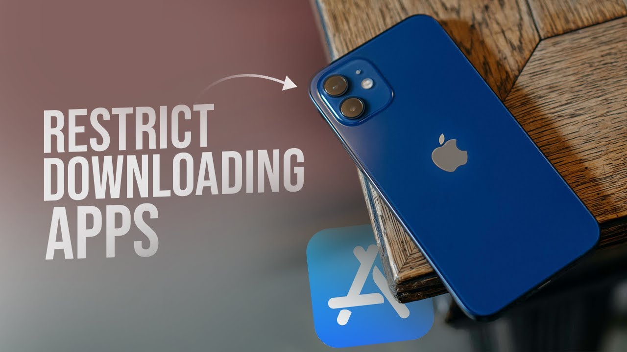 How To Restrict Downloading Apps On IPhone tutorial YouTube how-to-restrict-downloading-apps-on-iphone-tutorial-youtube