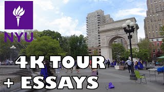 NYU Tour [4K] + Essay Tips #nyu #collegetour #essay
